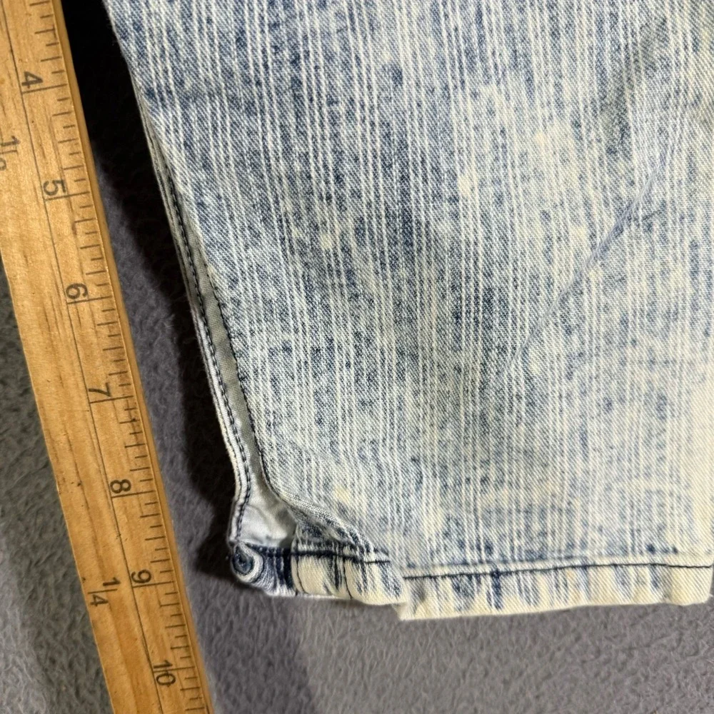 Vintage 80s Lee Bib Jeans Overalls Unisex Baby Toddler 18 Months Acid Wash